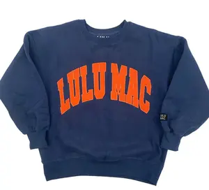 LM Navy/Orange Sweatshirt Pullover
