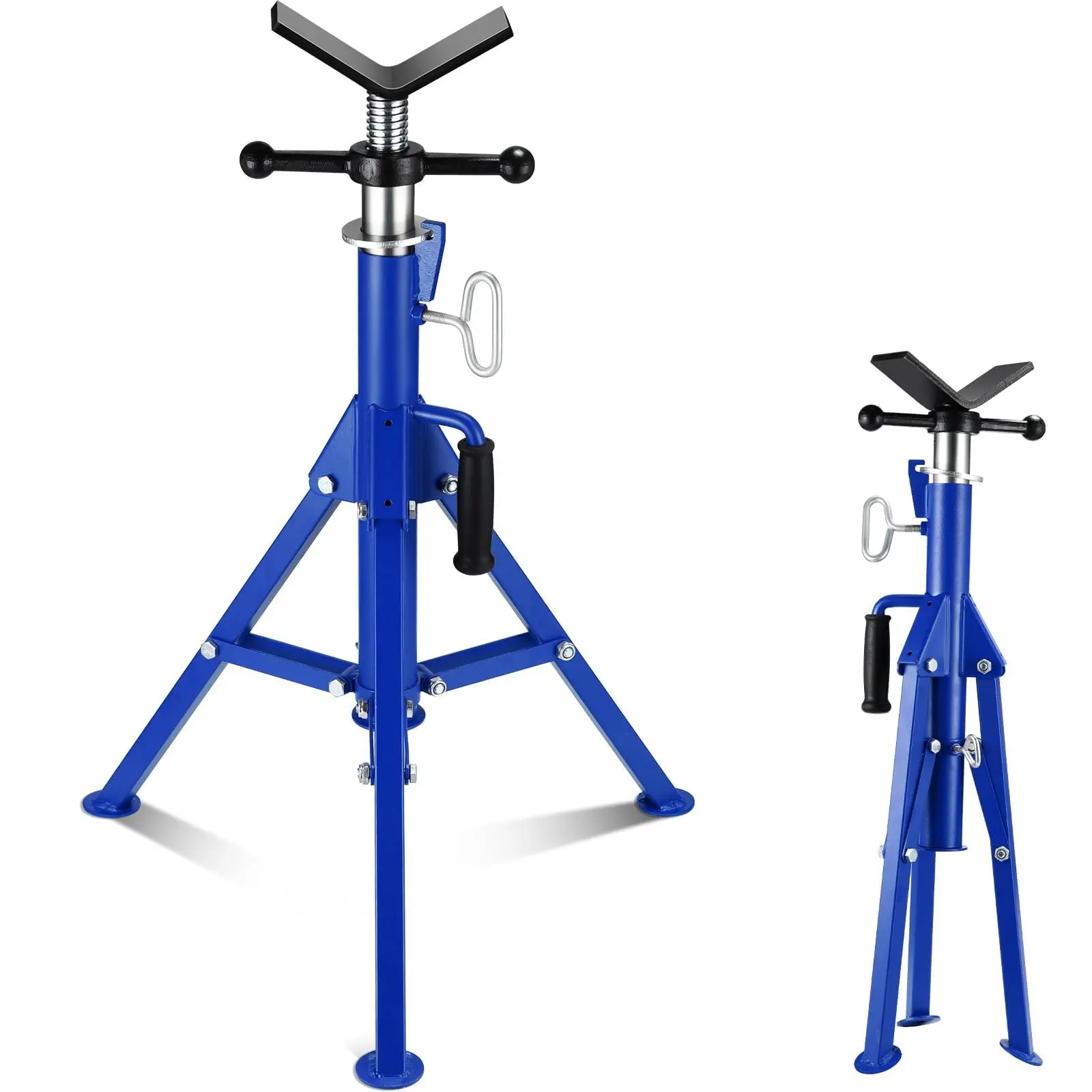 Garvee with 1 Carbon Steel V Pipe Holder 28"-52" 2500 lbs - Decoration