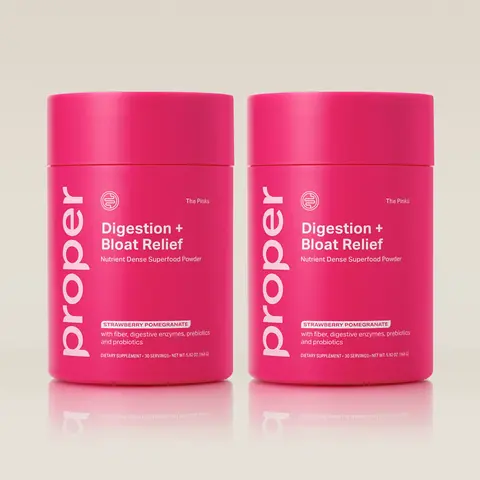 Daily Digestion Superfood Bundle for Bloat Relief - 2-Pack Bloat Relief Superfood Powder For Digestion Support