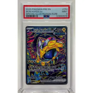 Iron Hands ex #154 Pokemon Prismatic Evolutions PSA 9 Pokemon TCG Card