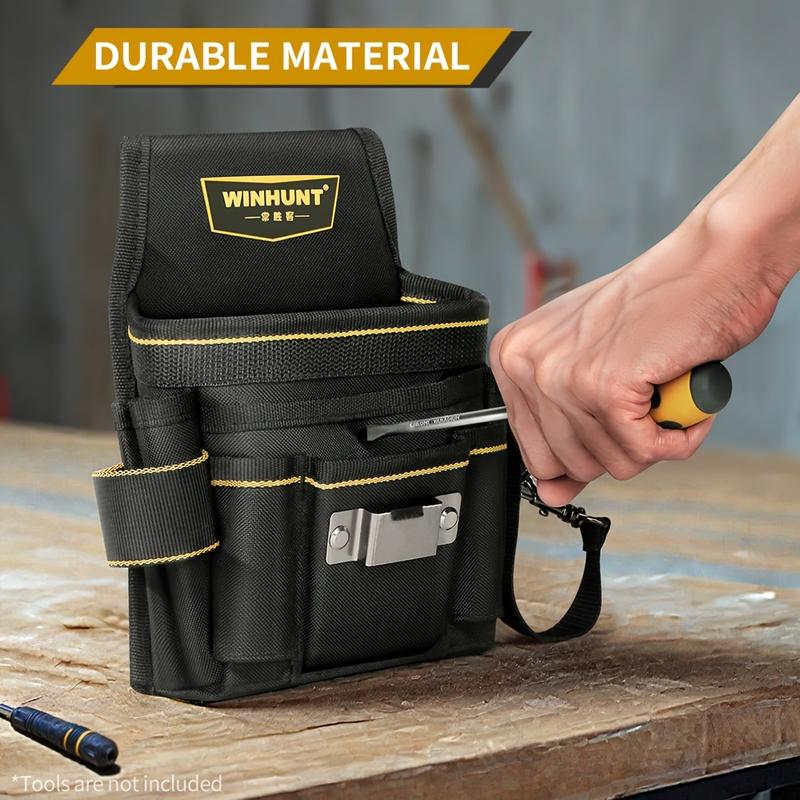Tool belt set, including small tool bag, electrician and carpenter tool bag with belt clip, men's gardening tool bag, tool belt, tool kit, and tool bag Tool belt set, including small tool bag, electrician and carpenter tool bag with belt clip, men's gardening tool bag, tool belt, tool kit, and tool bag