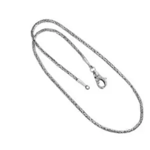 Bali 925 Silver Necklace •Boho Silver Necklace•Byzantine Silver Chain •Layered Necklace •Gift for him