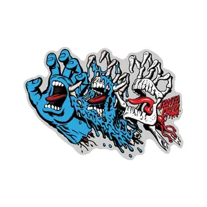 Evolve Hand 6in Santa Cruz Stickers (25 Pack) Evolve Hand 6in Santa Cruz Stickers (25 Pack)