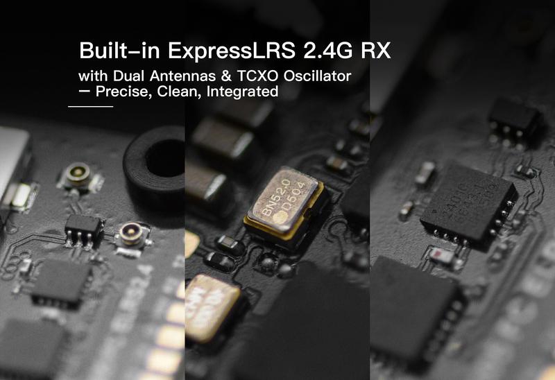 Hummingbird 305 Flight Stack – F722 FC with Built-in ELRS + 80A 4in1 ESC