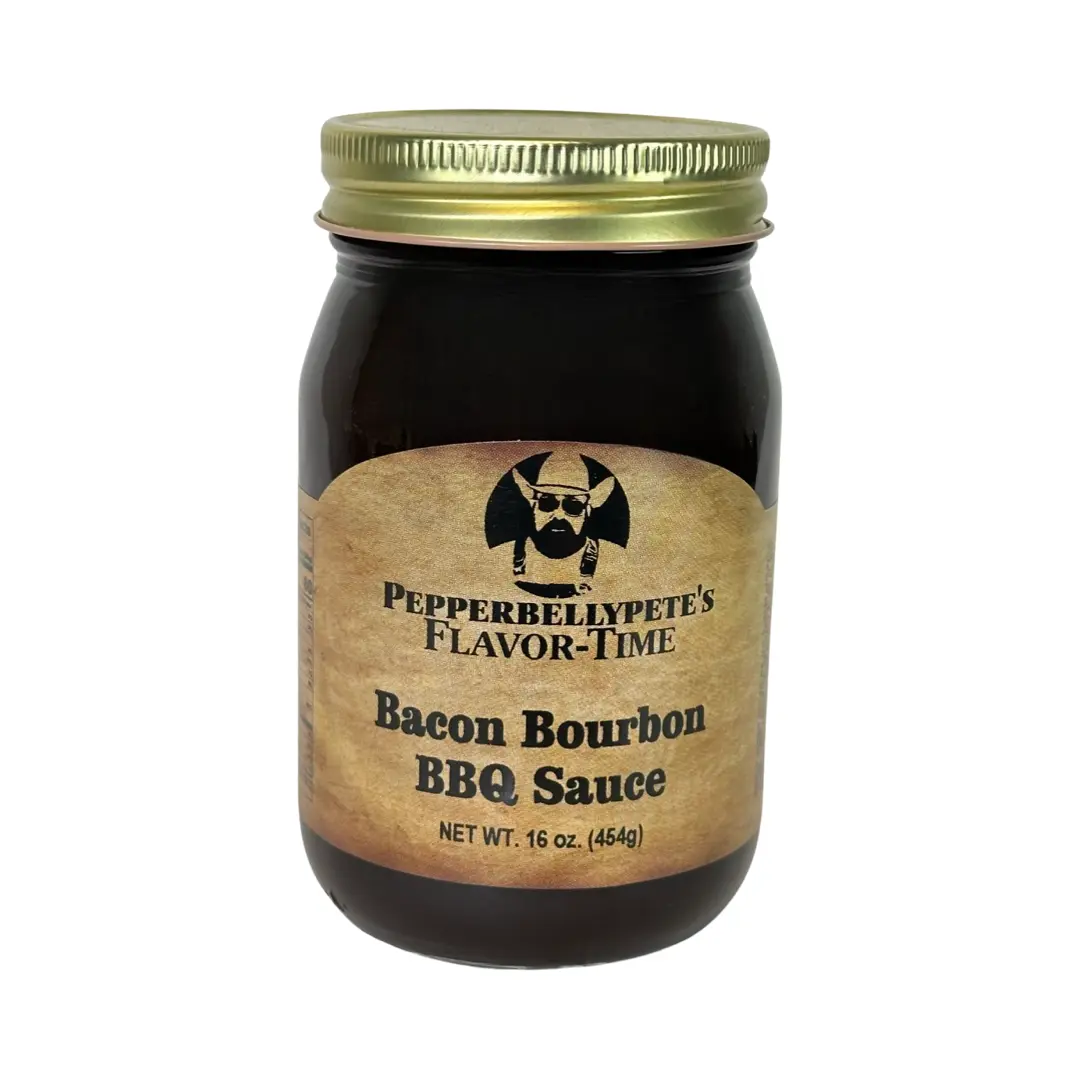 Pepper Belly Pete's Bacon Bourbon BBQ Sauce