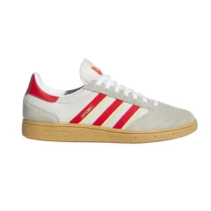 adidas Mens Busenitz Vintage Lace Up Sneakers Shoes Casual - Grey, Red