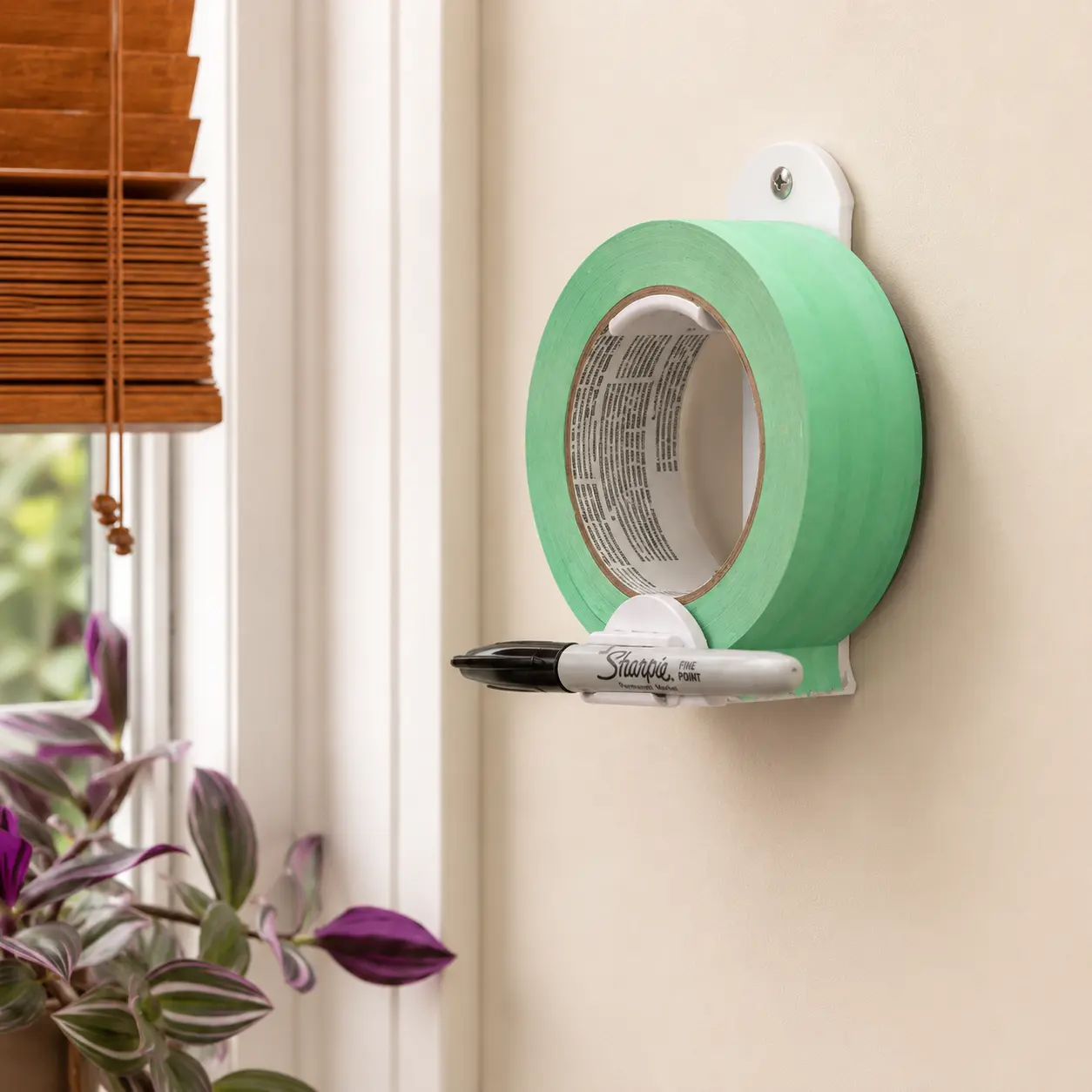 Tape Buddy Wall-Mounted Tape Dispenser