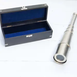 Brushed Nickel Spyglass Telescope