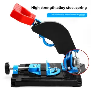 Multi-Function Tool Stand for Workshop and Daily Use, Adjustable Metal Support Base with Stable Fixing Design, Portable Bench Holder Accessory for Home Projects and Repair Tasks