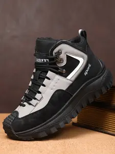 Fashion Men's Boots, Stylish Design for Casual Wear, Comfortable Footwear for All Seasons, Trendy and Versatile Shoes, Casual Sporty Boots