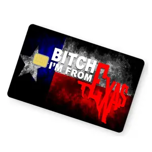 Texas Houston H-Town Screwton Card Skin Decal Sticker 713