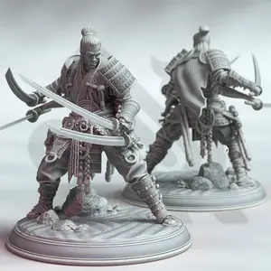 The Endless Demon - Owaranai Oni 3D Printed Resin Miniature Statue, DM Stash Collectible Character Minifigure Decorative Home Decor Accessory, 3D-Printed Resin Miniatures, Decorative Accessory Miniatures