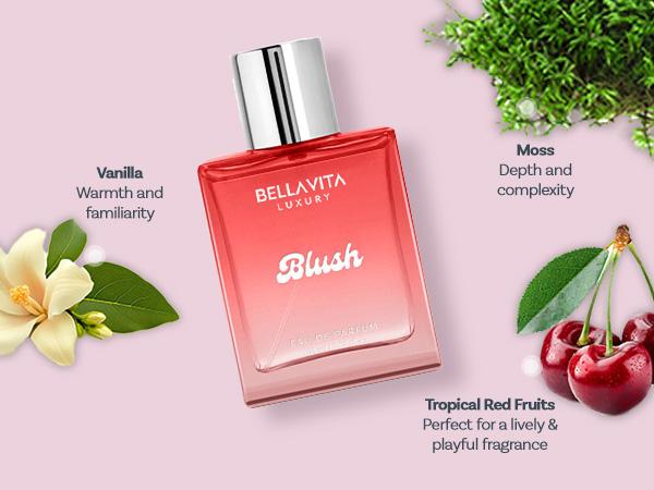 BellaVita Luxury Blush & Senorita Perfume Combo for Women | Eau De Parfum Gift Set | Long Lasting Fruity, Woody & Musky Fragrances | 2 x 100ml | Premium, Elegant & Luxurious Perfume Duo