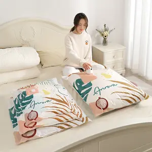 Vacuum compression storage bag, small blanket compression storage bag, electric pump storage bag, blanket compressible moving bag Organiser patellaband