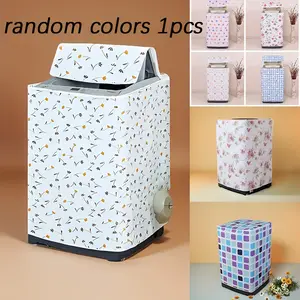 Washing Machine Cover for Front Door Washing Machine - Heavy-duty Dustproof Washer Cover Durable Cover with Fade Resistance Fits Most Front Door Models for Easy Cleaning (fit)