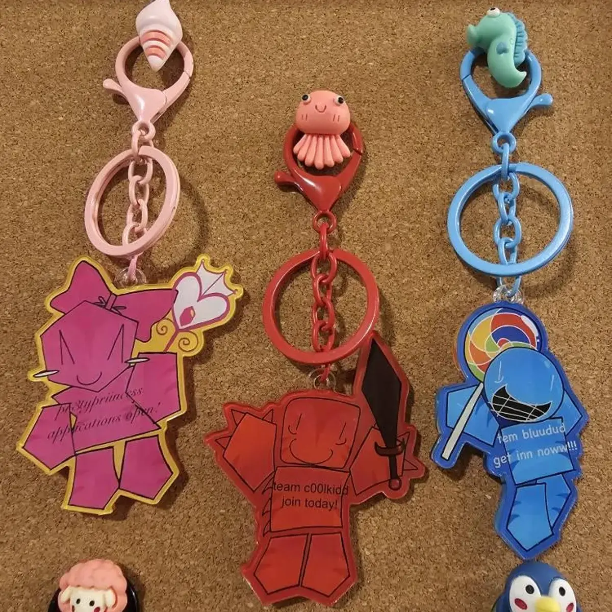 Roblox Forsaken Keychain, C00lkidd, Bluudude, Pr3typriincess Keychains, Forsaken Charm, Roblox Forsaken For Fan