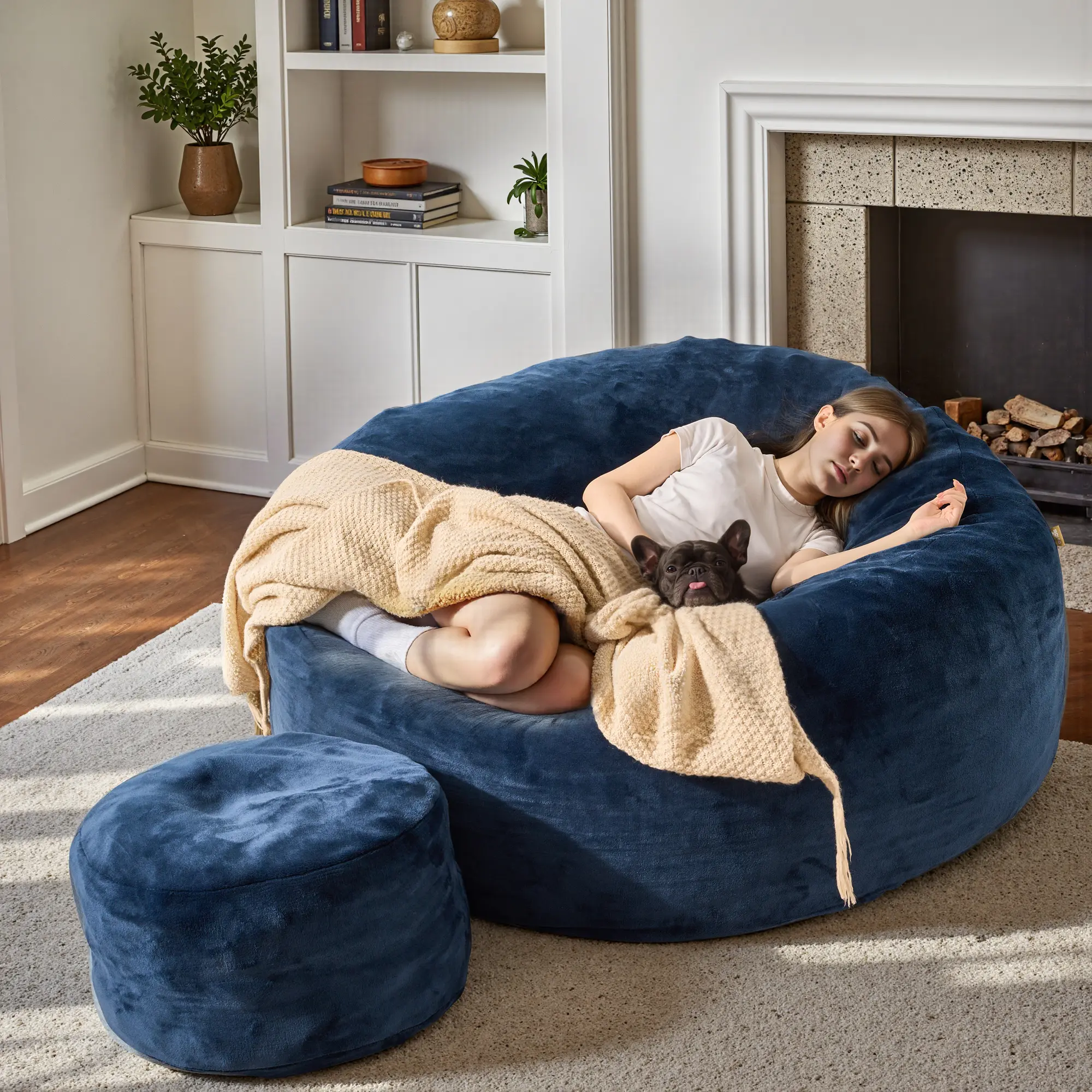 Blue Flannel, Cat-Scratch Resistant