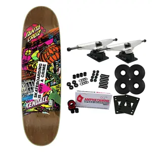 Santa Cruz Skateboard Complete Kendall Street Art Collage VX 9.0" x 32"