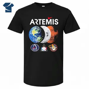 Official Women’s Artemis Back To The Moon Shirt,  Cotton Fit Style Unisex,  Printed