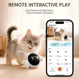 Indoor Security Robot Camera – Movable Smart Camera for Elderly Care, APP Control, Two-Way Audio, Motion Detection, Night Vision, Auto Recharging – Ideal for Aging Parents, Pets & Babies