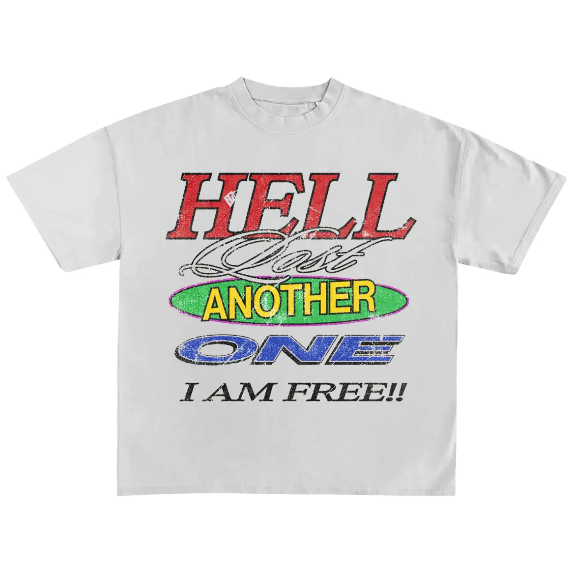 Y2K Hell Lost Another One Retro Tee, Vintage Graphic T-shirt, Christian Clothing Womenswear Top Cotton Casual Unisex, Gift For Men Women