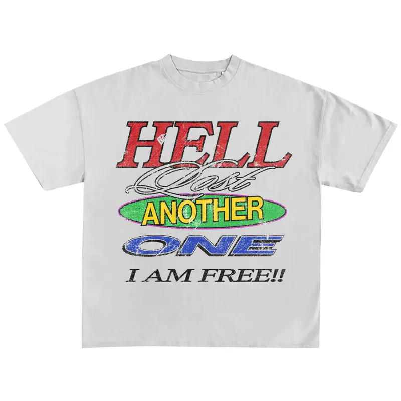 Y2K Hell Lost Another One Retro Tee, Vintage Graphic T-shirt, Christian Clothing Womenswear Top Cotton Casual Unisex, Gift For Men Women