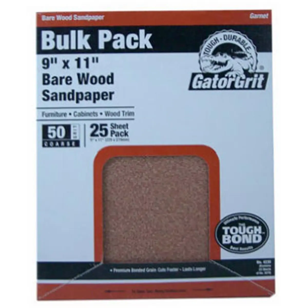 212 MAIN Fine Sandpaper, 9x11 in, 150 Grit for Fine Finish Wood Sanding, 25-Count Pack (25 sheets) - Reptile & Amphibian Cleaning Tool