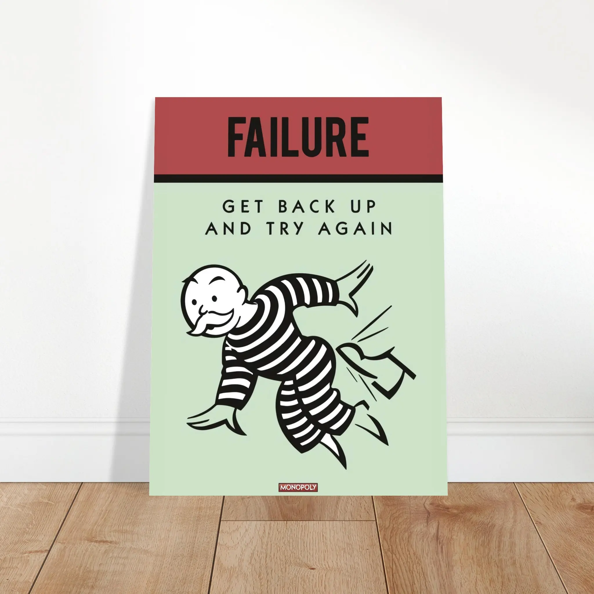 FAILURE: Price of Growth Motivation Art Print | Art by the Andersons