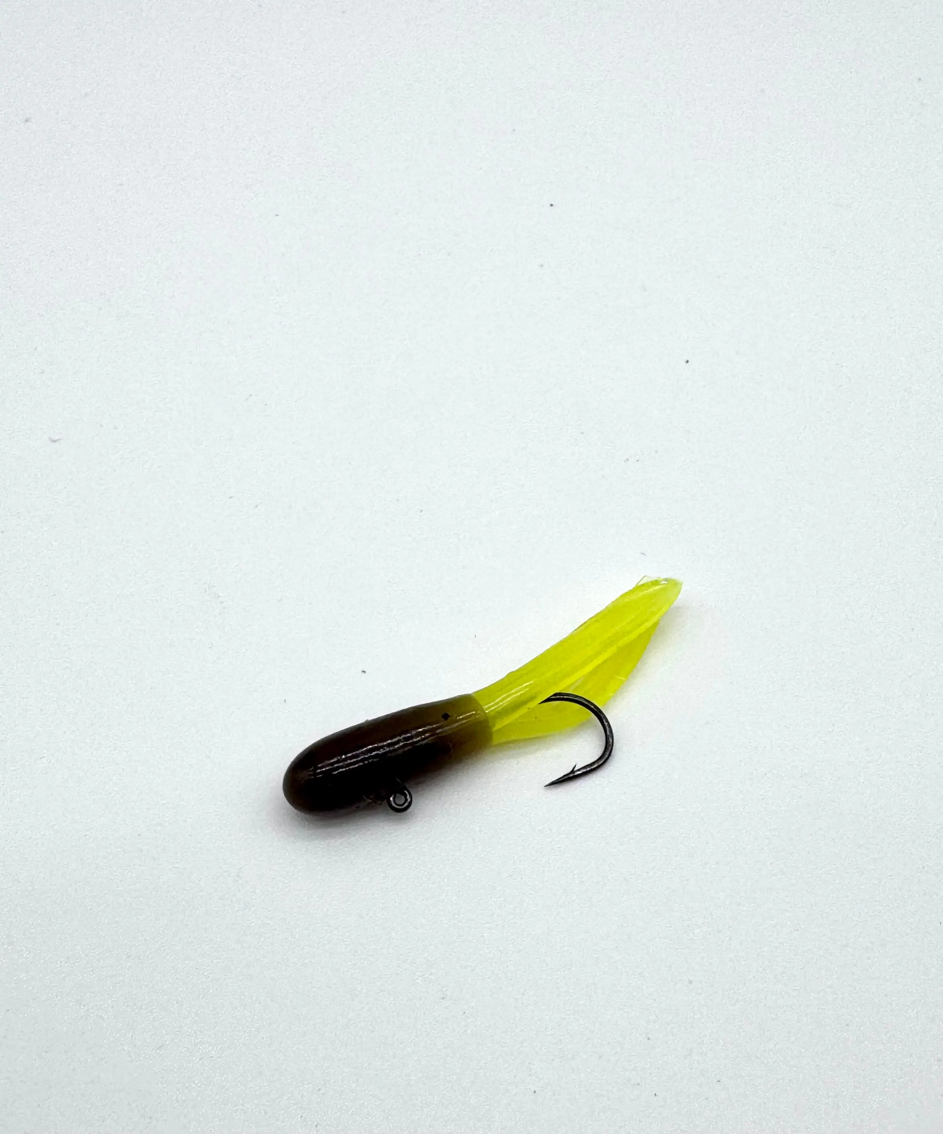 Dark Brown / Chartreuse LARGE