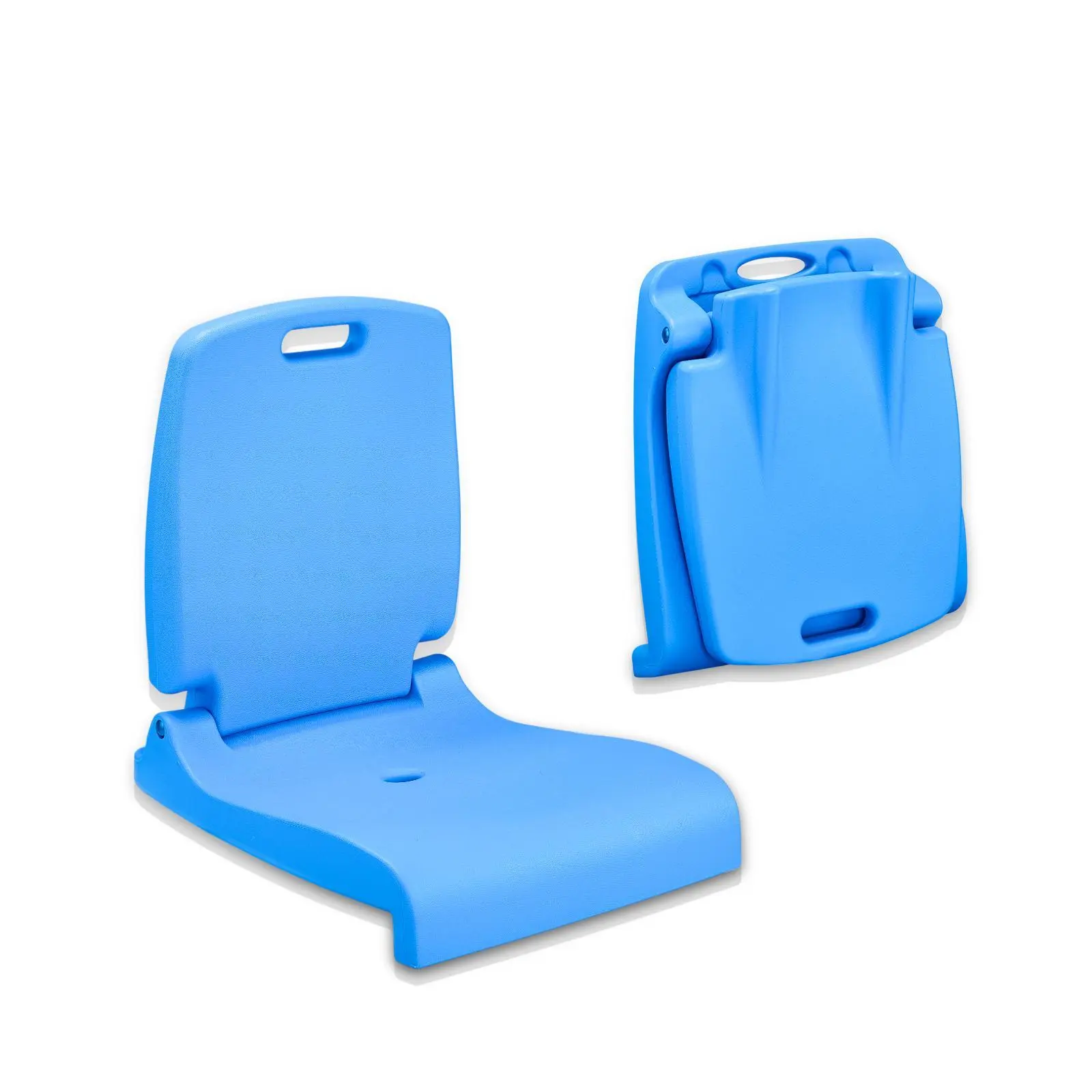 Foldable Outdoor Ground Chair, Ergonomic & Lightweight Plastic Seat, Waterproof & Space-Saving Design for Poolside, Beach, and Camping, Beach Chairs, Space Saving Furniture, Foldable Waterproof Chairs