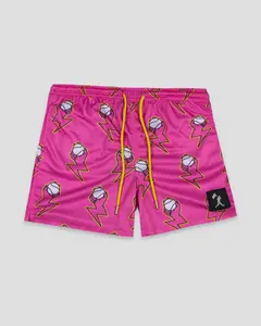 Electric Arms Diamond Air Mesh Shorts (Pink)