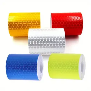 5cm*100cm Car Decoration Sticker Reflector Protective Tape Strip Film Auto Car Reflective Tape Safety Warning Car Accessories