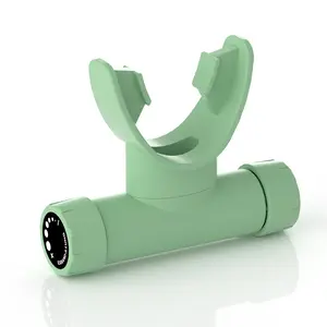 Breathing Lung Function Trainer Portable Respiratory Device, Home Training Equipment, Adjustable Resistance for Home Fitness, Lightweight and Compact