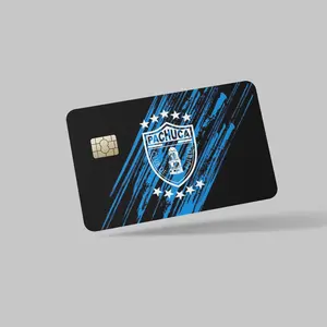 CLUB PACHUCA Credit Card Skin 2-Pack Precision Cut Scratch Resistant for Mayor Cards Easy Application Stylish Protection with Bear Design Halloween Edition American Flag Design