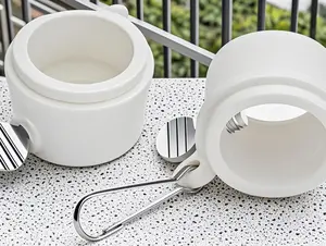 1 to 1.1 Inch Flag Pole Rings with 360° Swivel No Tangle Clips Durable Flag Mounting Hardware for Outdoor Flagpoles Easy Install Weatherproof Design dealsforyoudays