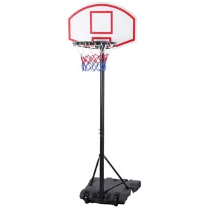 ZENY Basketball Hoop System Set 5.5-6.8ft/ 7.2-9.2ft Height Adjustable Indoor Outdoor Basketball Goals for Adult Kids W/Wheels