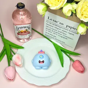 Taba Squishy Three-Eyed Alien – Blue, Pink, and Purple Galaxy Monster – Kawaii Stress Relief Toy in 3 Colors satisfying