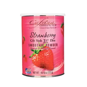 Strawberry Smoothie Powder Mix Bubble Tea 1.625 lbs Quoc Viet Cafvina