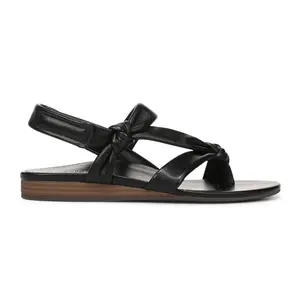 Vionic Geneva Strappy Toe Post Sandal Women's Orthotic Comfort Leather Wedge Sandals