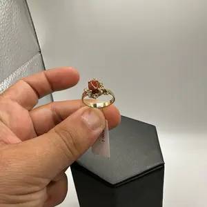 Ring with beautiful stone 10k