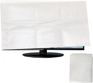 Foam Flat Screen TV Cover - Fits Up to 36" H x 65" W TVs (Up to 65") - Protection During Storage, Move, Packing or Home Renovation
