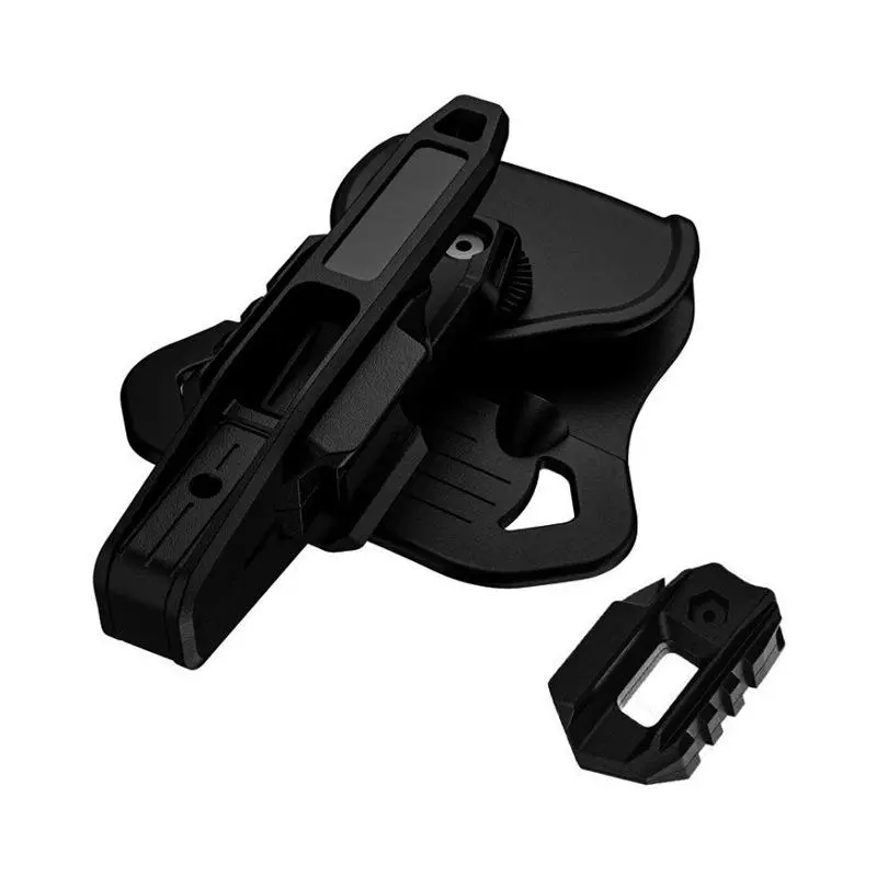 Tactical Rail-Compatible Holster for Double Stack 9mm/SW40/357 Left and Right Hand Universal  Holster 9mm Quick Draw Holster SW40/357/G17/G18/G19/2011/P320/VP9 TP9 SIG 2011 Survival Tools