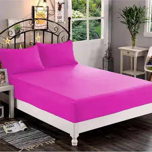 1500 Premium Quality 1-Sheet, Softest Quality Microfiber - Deep Pocket up to 16 inch, Wrinkle and Fade Resistant, Queen, Hot Pink