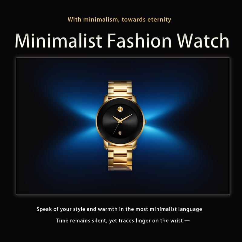 Luxury Business Quartz Watches For Ladies And Gentlemen Featuring Solid Stainless Steel Straps Calendar Function And Water Resistance With A Minimalist Design They Are Elegant And Durable Suitable For Daily Wear Luxury Business Quartz Watches For Ladies And Gentlemen Featuring Solid Stainless Steel Straps Calendar Function And Water Resistance With A Minimalist Design They Are Elegant And Durable Suitable For Daily Wear