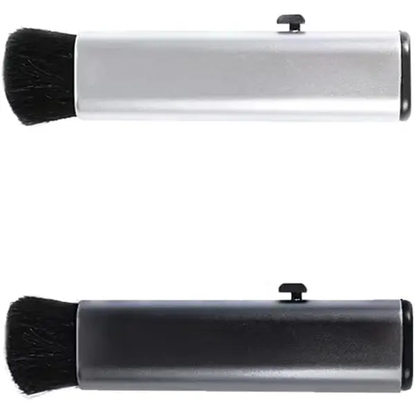 2 PACK! Retractable Keyboard Cleaning Brush Computer Cleaning Tool Dust Removal Brush for Desktop Table