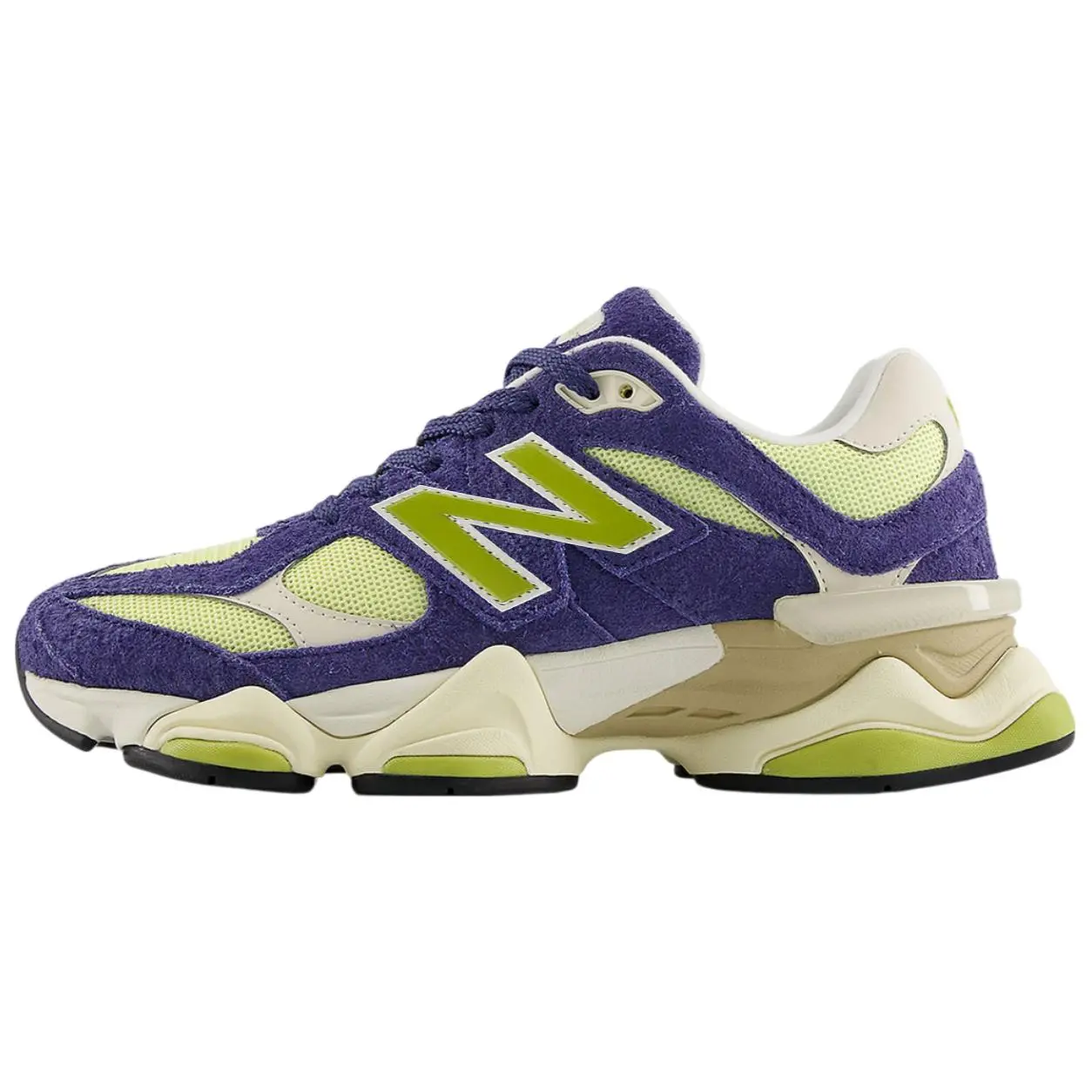 NEW BALANCE 9060 'Indigo Moss' Men's Running Shoes, Lightweight Breathable Design with Responsive Cushioning for Daily Wear and Light Training, True-To-Size, Cushioned Sole, Lightweight Knit