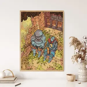 Dark Souls Game Poster - Premium Quality Premium Quality Print Available in 11x17, 12x18, 16x20, 18x24, 16x24, 24x36 Inches