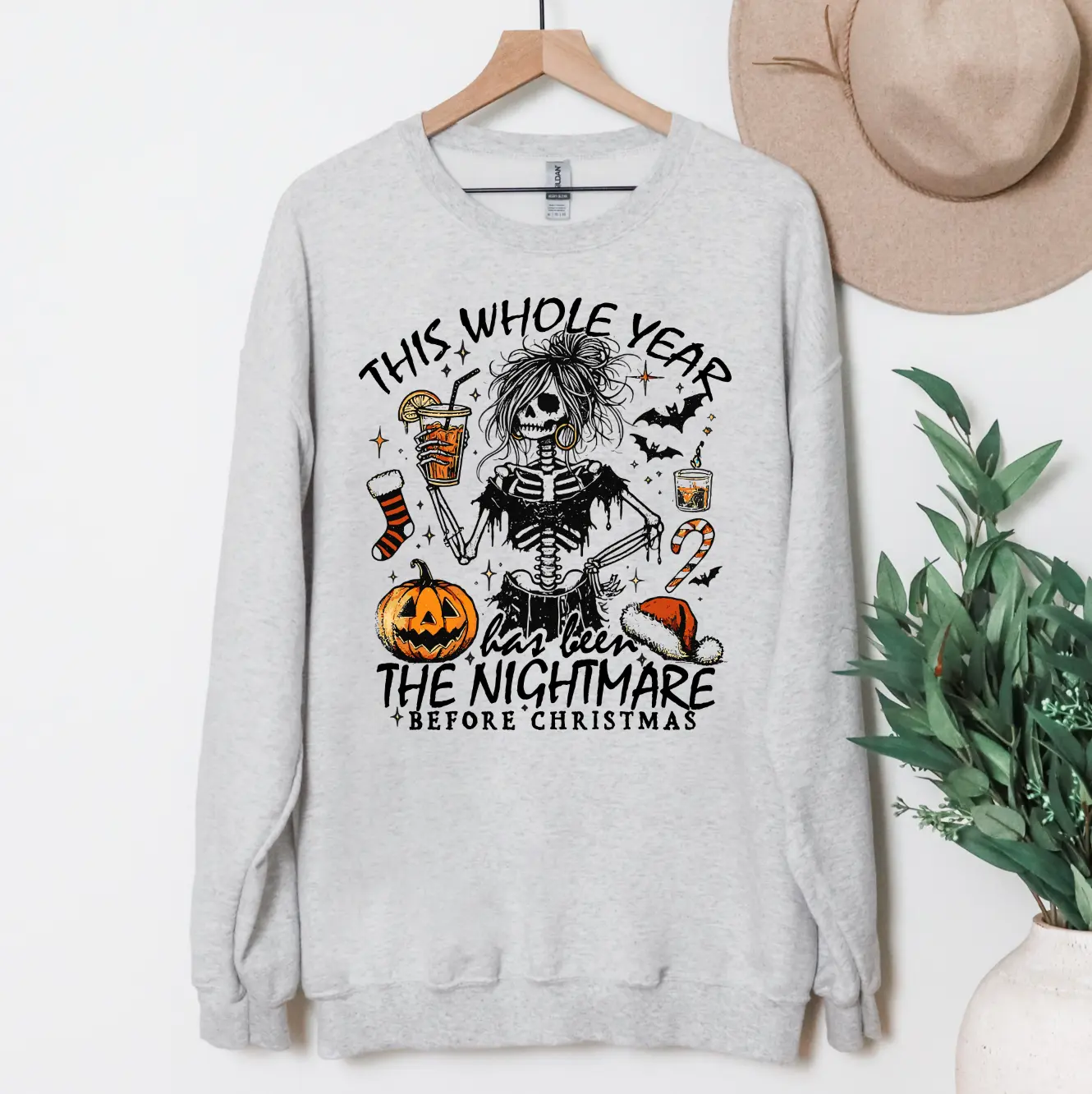 This Whole Year Has Been the Nightmare Before Christmas T-Shirt or Sweatshirt – DTG Printed