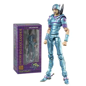 Super Action JOJO Part VII Steel Ball Run Johnny Joestar Figure Collectible Model Toy Desktop Doll