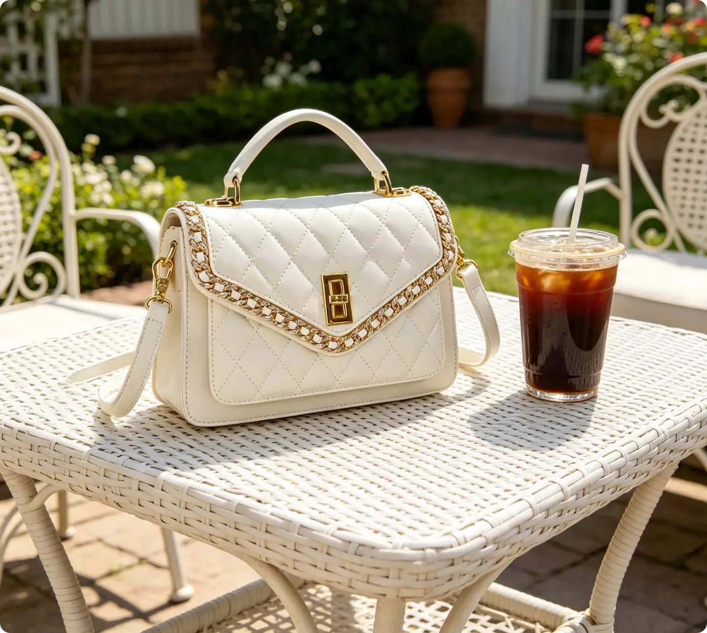 Women's High-End Casual Trendy Crossbody & Shoulder Bag - New Style, Elephant Charm, Adjustable Strap, Charm Accents, Casual Trendy Handbag, Charm Accents Women's Crossbody & Shoulder Bags